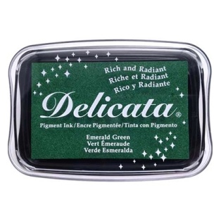 Templipadi suur Delicata Emerald green 95x65mm