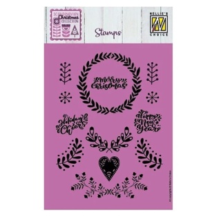 Silikoontempel A6/ Scandinavian Wreaths