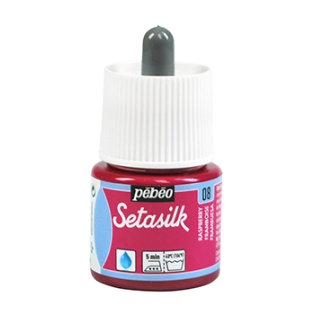 Siidivärv 45ml Setasilk/ 08 raspberry