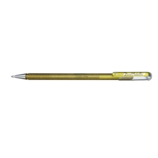 Gel Pen Pentel Hybrid DualMetallic 1mm, gold