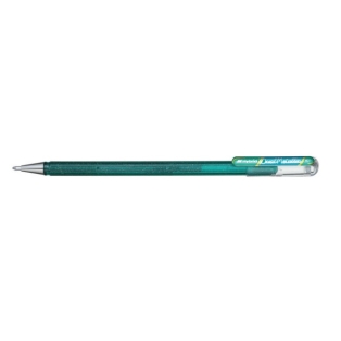 Gel Pen Pentel Hybrid DualMetallic 1mm, green