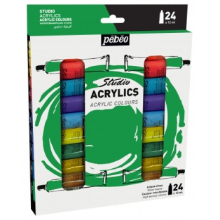 Studio Acrylics discovery kit 24 x 12ml