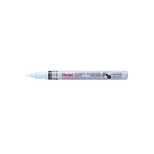 Marker Pentel 1mm permanent, valge