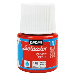 Setacolor Opaque 45ml/ 26 vermilion