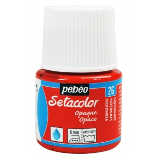 Setacolor Opaque 45ml/ 26 vermilion