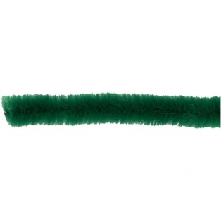 Pipe Cleaners, thickness 6 mm, green, 50pcs