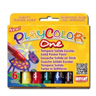 Guašši-pulgad Playcolor Basic One 6tk