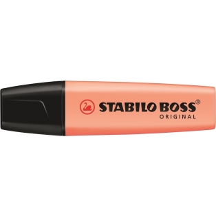Tekstimarker Stabilo Boss 2-5mm, Pastell aprikoos