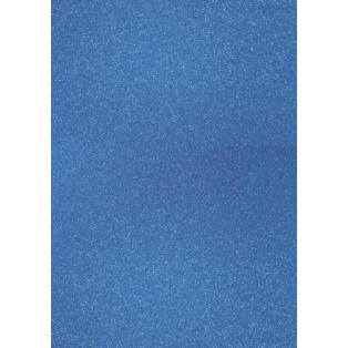 Glitter Card A4 blue