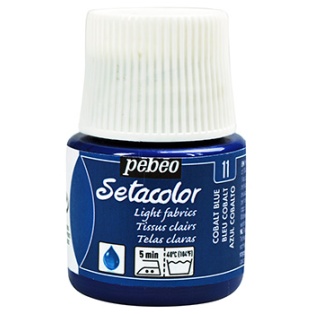 Setacolor Light fabrics 45ml/ 11 cobalt blue