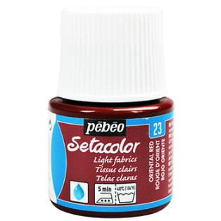 Setacolor Light fabrics 45ml/ 23 oriental red