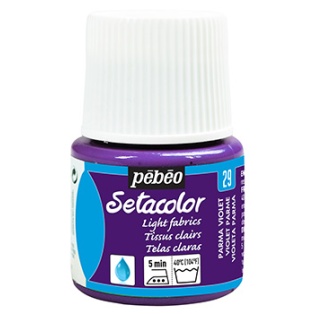 Setacolor Light fabrics 45ml/ 29 parma violet