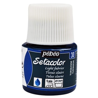 Setacolor Light fabrics 45ml/ 30 turquoise