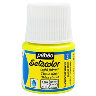 Setacolor Light fabrics 45ml/ 31 Fluorescent yellow