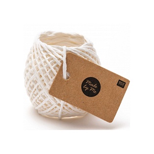 Paper String, white 20m