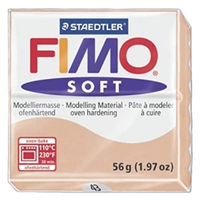 Polümeersavi FIMO Soft 57g, pale pink