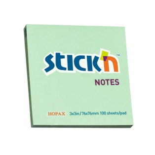 Sticky Notes 76x76mm, green