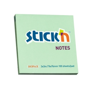 Sticky Notes 76x76mm, green