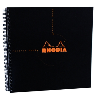 Rhodia reverse book 21x21cm, 160p