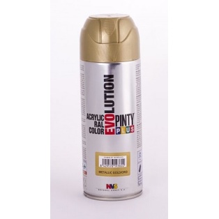 Evolution spray paint 400ml/ metallic gold