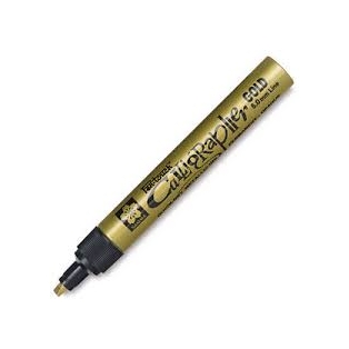 Marker Pen-Touch Sakura Calligraphy 5.0, gold