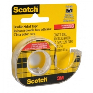 Self-adhesive double sided Tape Scotch 12mmx6mm
