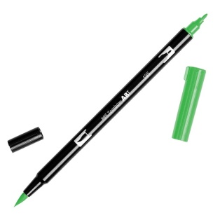 Kalligraafiline marker pintsel-pliiats Tombow 195, topelt ots, light green