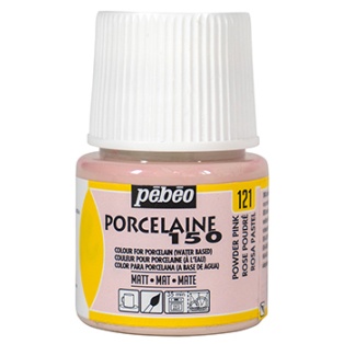 Portselanivärv 45ml P150, matt/ 121 powder pink