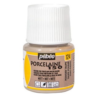 Portselanivärv 45ml P150, matt/ 124 powder taupe