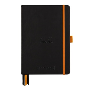 Märkmik A5 Rhodia Goalbook, 120l, täpid, pehme kaas