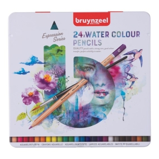Watercolor Pencils Bruynzeel Expression Aquarel 24set