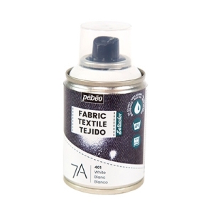 7A Spray for fabric 100ml white 