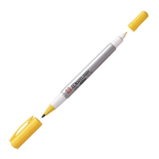 Permanent markerIdenti-Pen 0,4+1.0mm, yellow