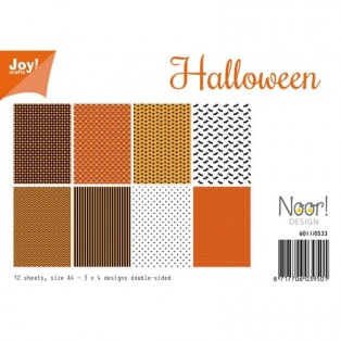 Motif paper A4 12sheet Halloween