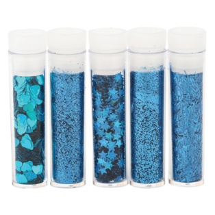 Glitter set 5x1.8gr