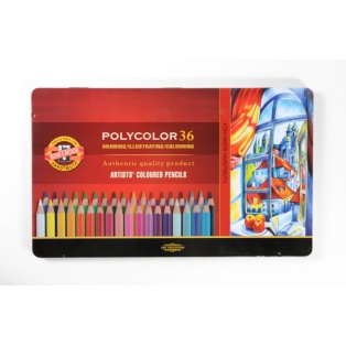 Kunstniku värvipliiatsid Koh-I-Noor Polycolor 36tk