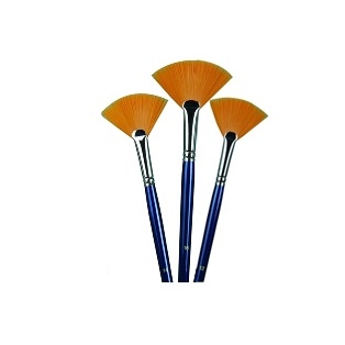 Fan Brush synthetic no.10