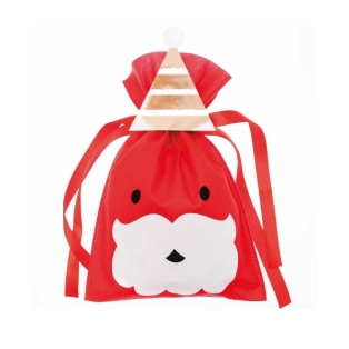Present Bag S, Santa red