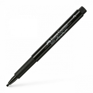 Calligraphy marker Faber-castell 2,0mm/ black