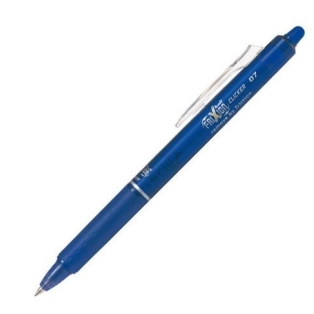 Pilot Frixion gel pen CLICKer 0,7, blue