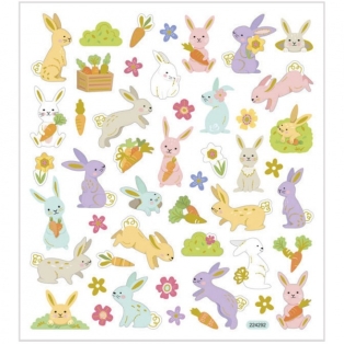 Fancy Stickers 15x16.5cm/ easter bunny