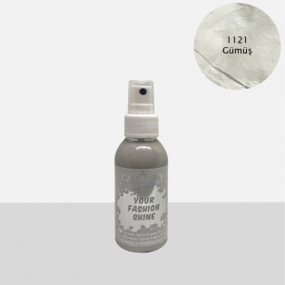 Spray Fabric Paint 100ml/ 1121 silver
