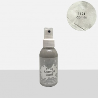 Spray Fabric Paint 100ml/ 1121 silver