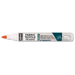 7A Light Fabric Marker 1mm, orange