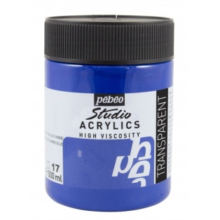 Studio Acrylic colour 500ml/17 phtalo.blue