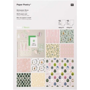 Motif paper pad  30 sheets