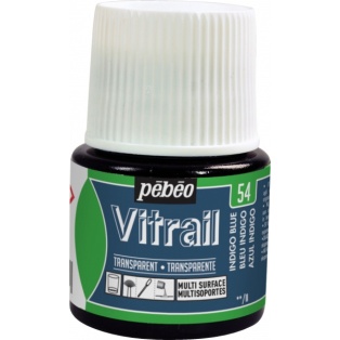 Vitrail transparent 45ml/ 54 indigo