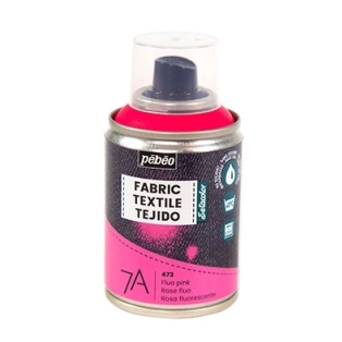 7A Spray for fabric 100ml fluo pink
