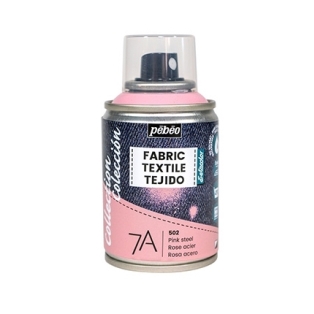 7A Spray for fabric 100ml pink  steel