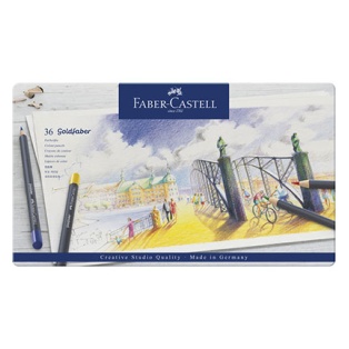 Värvipliiatsid Faber-Castell Goldfaber 36k